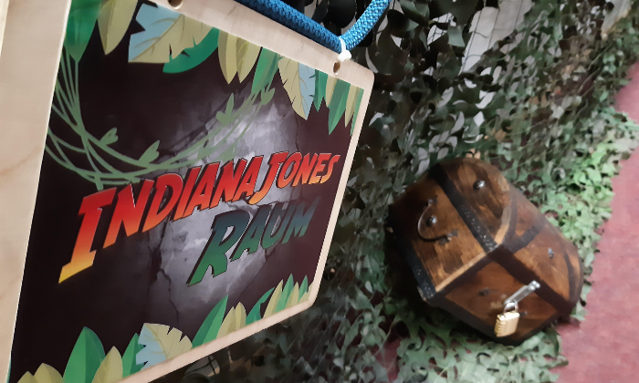 Das Indiana Jones Abenteuer wartet. © Bronx Rock Kletterhalle